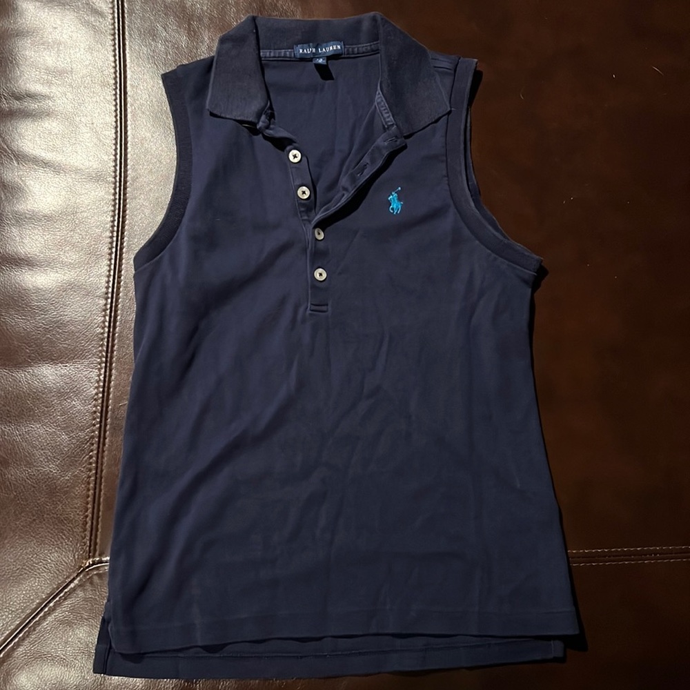 Ralph Lauren Collared Tank Top